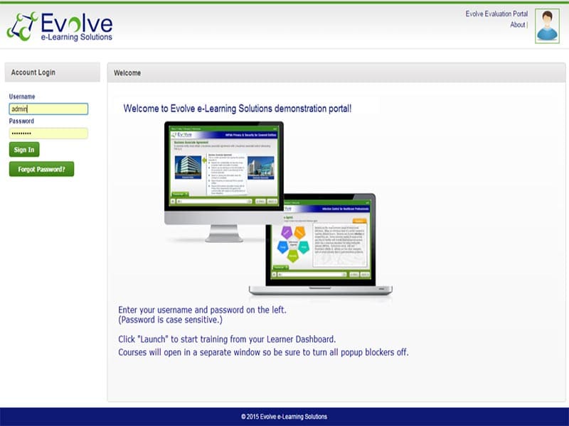 Evolve LMS