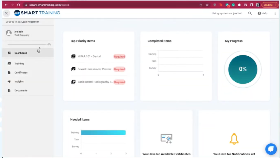 Smart Training LMS