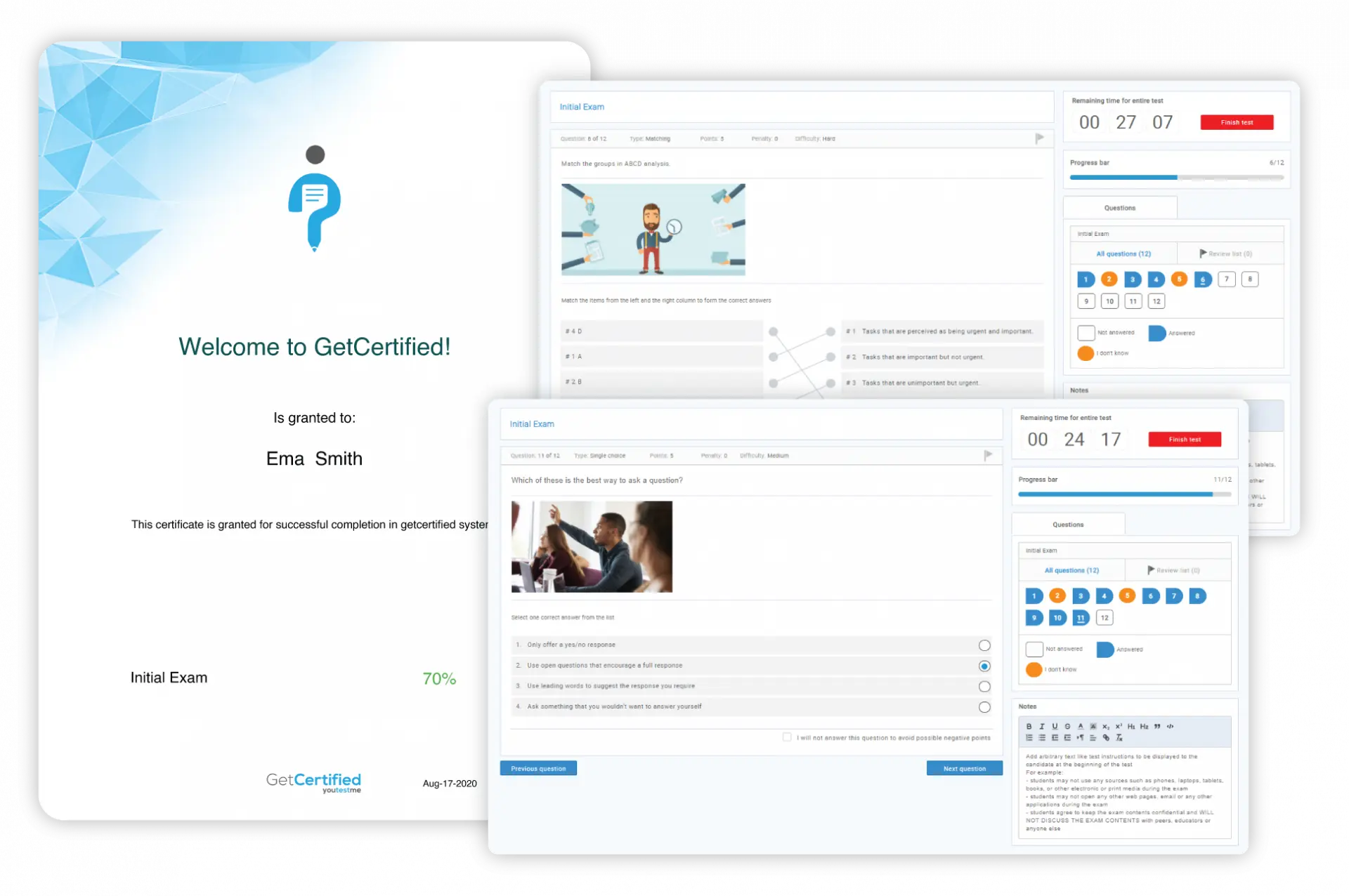 YouTestMe GetCertified