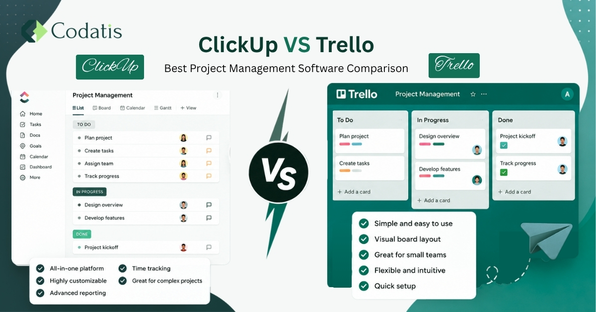 ClickUp Vs Trello: Best Project Management Software Comparison