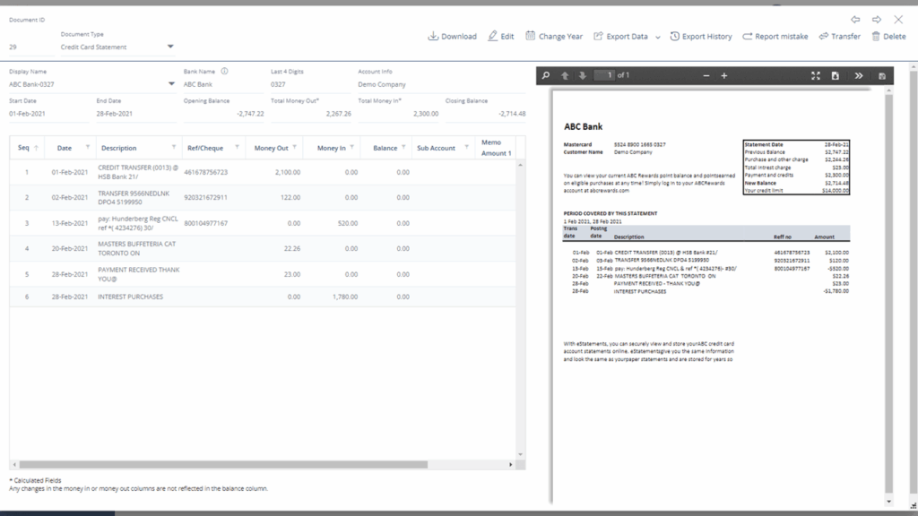 Receipt Bot Software