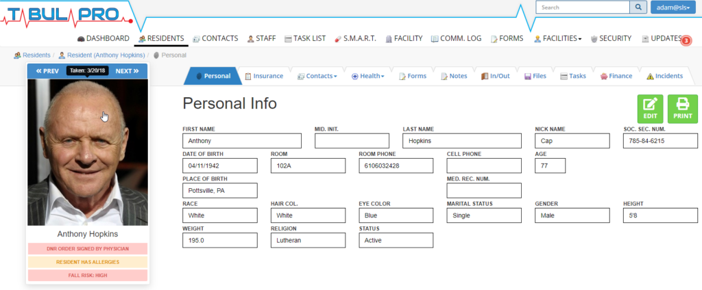 Tabula Pro EMR