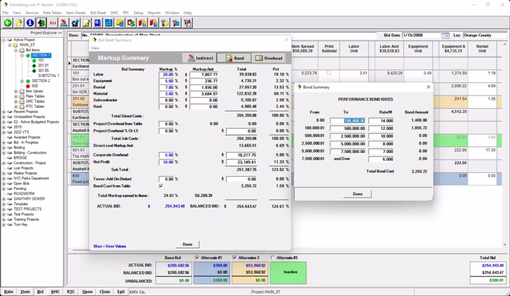 Estimating Link