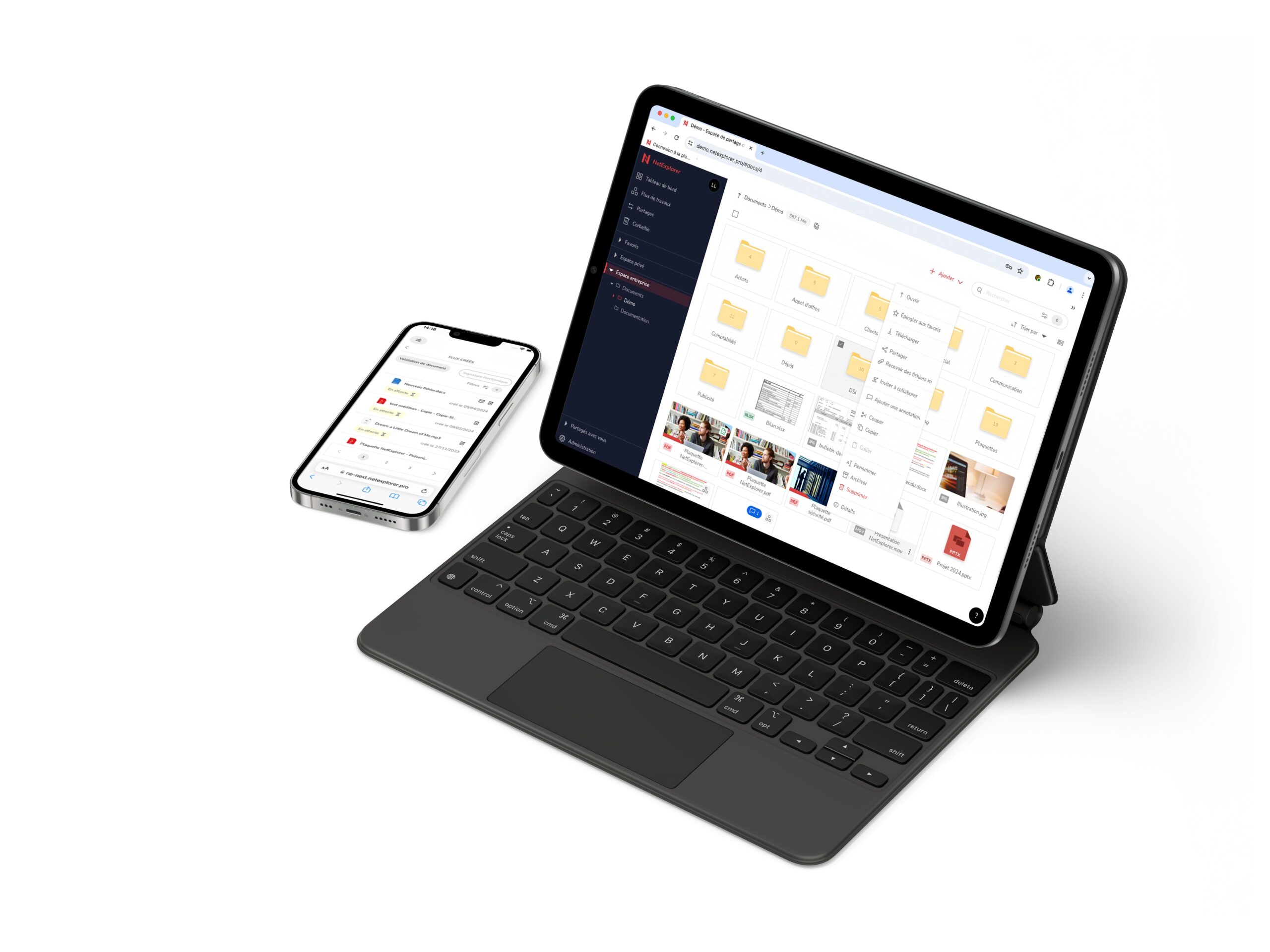 NetExplorer Workspace Software