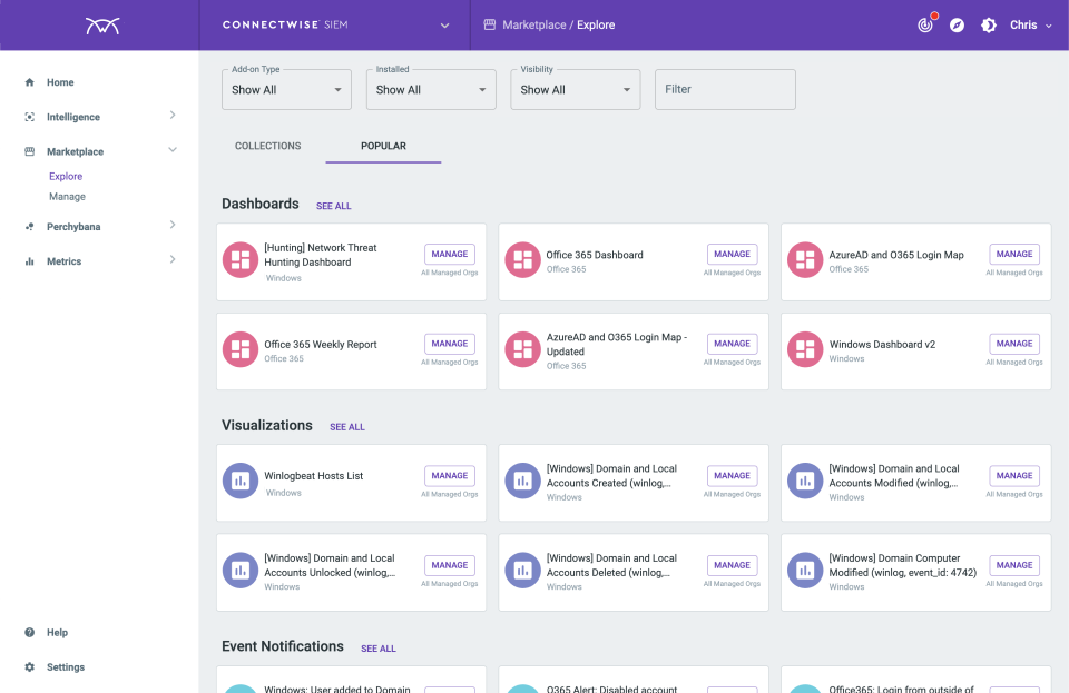ConnectWise SIEM Software