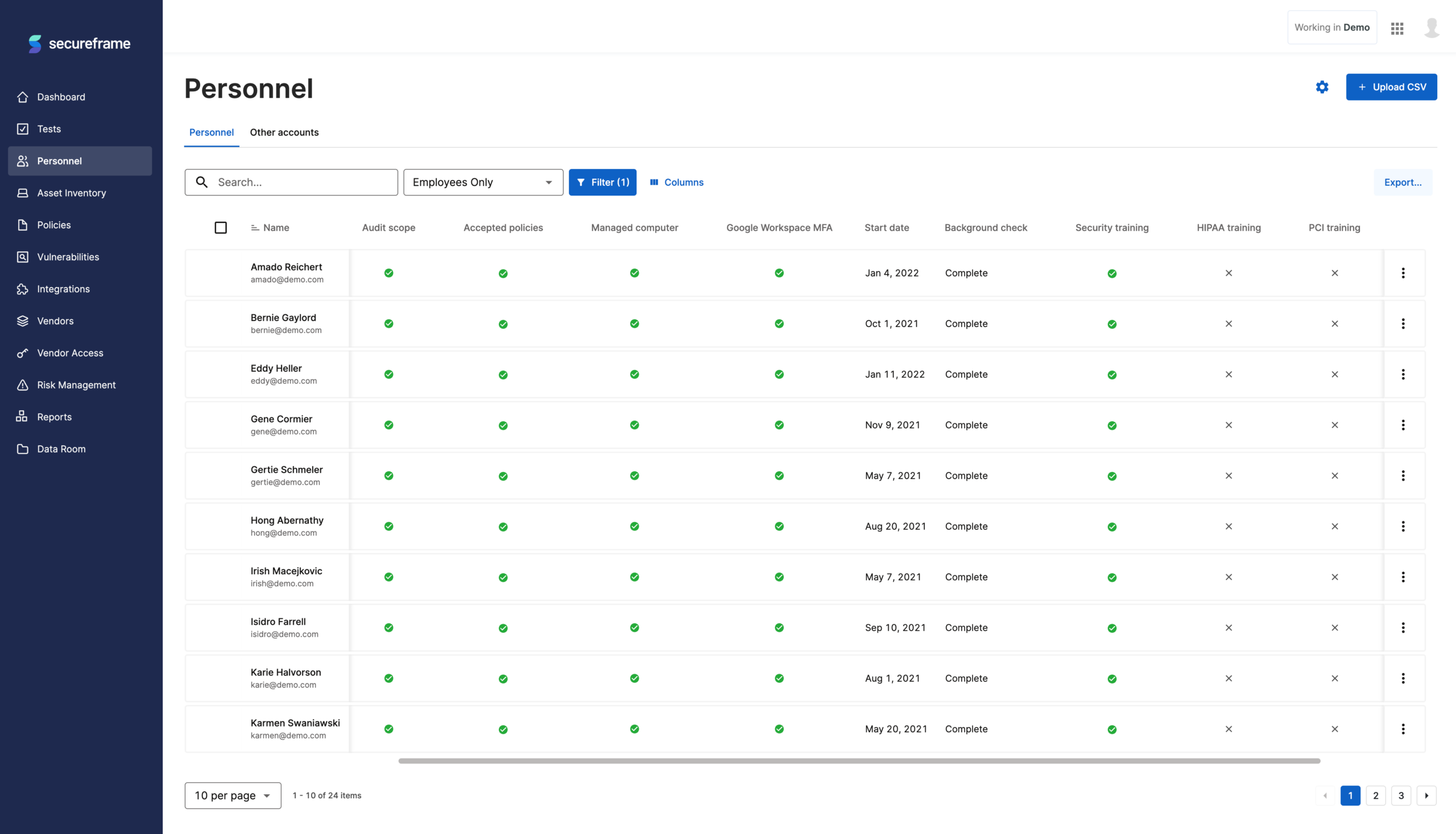 Secureframe Softwarea