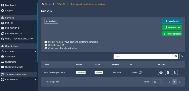 CyLock EVA Software