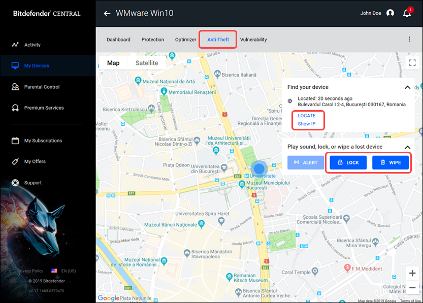 Bitdefender GravityZone Software