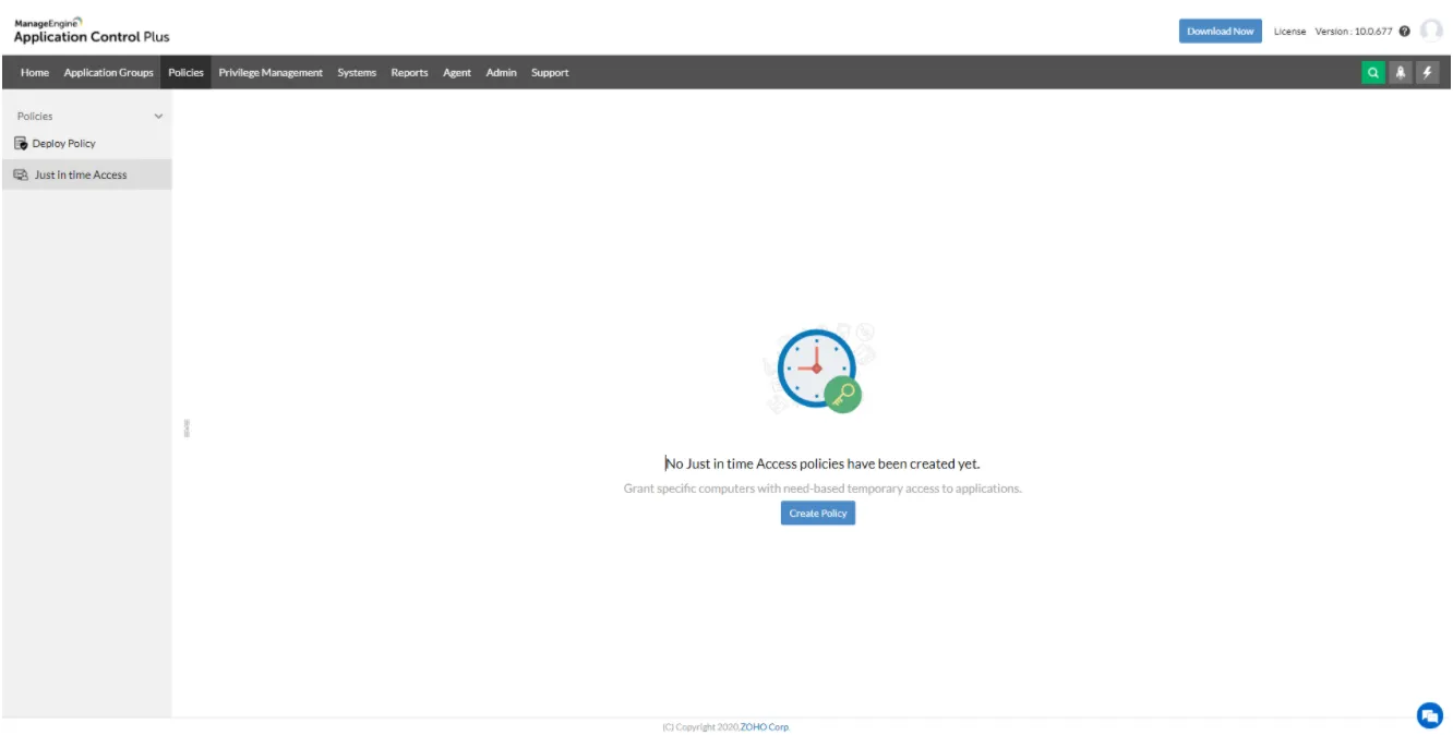 ManageEngine Application Control Plus Software