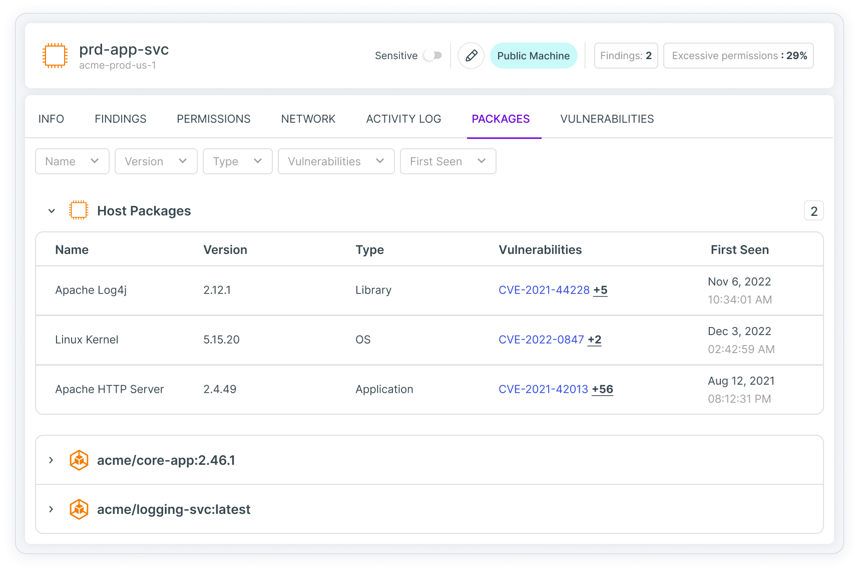 Tenable Cloud Security