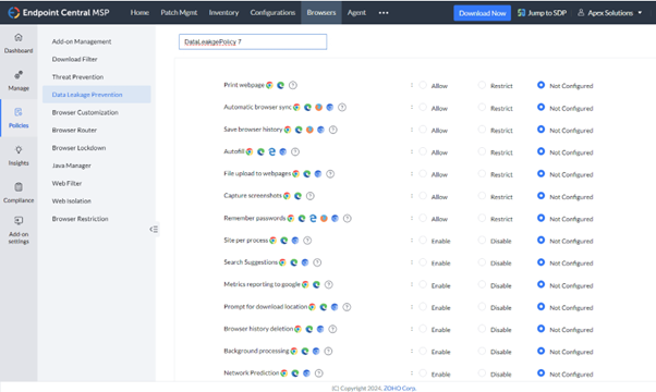 ManageEngine Endpoint Central MSP Software