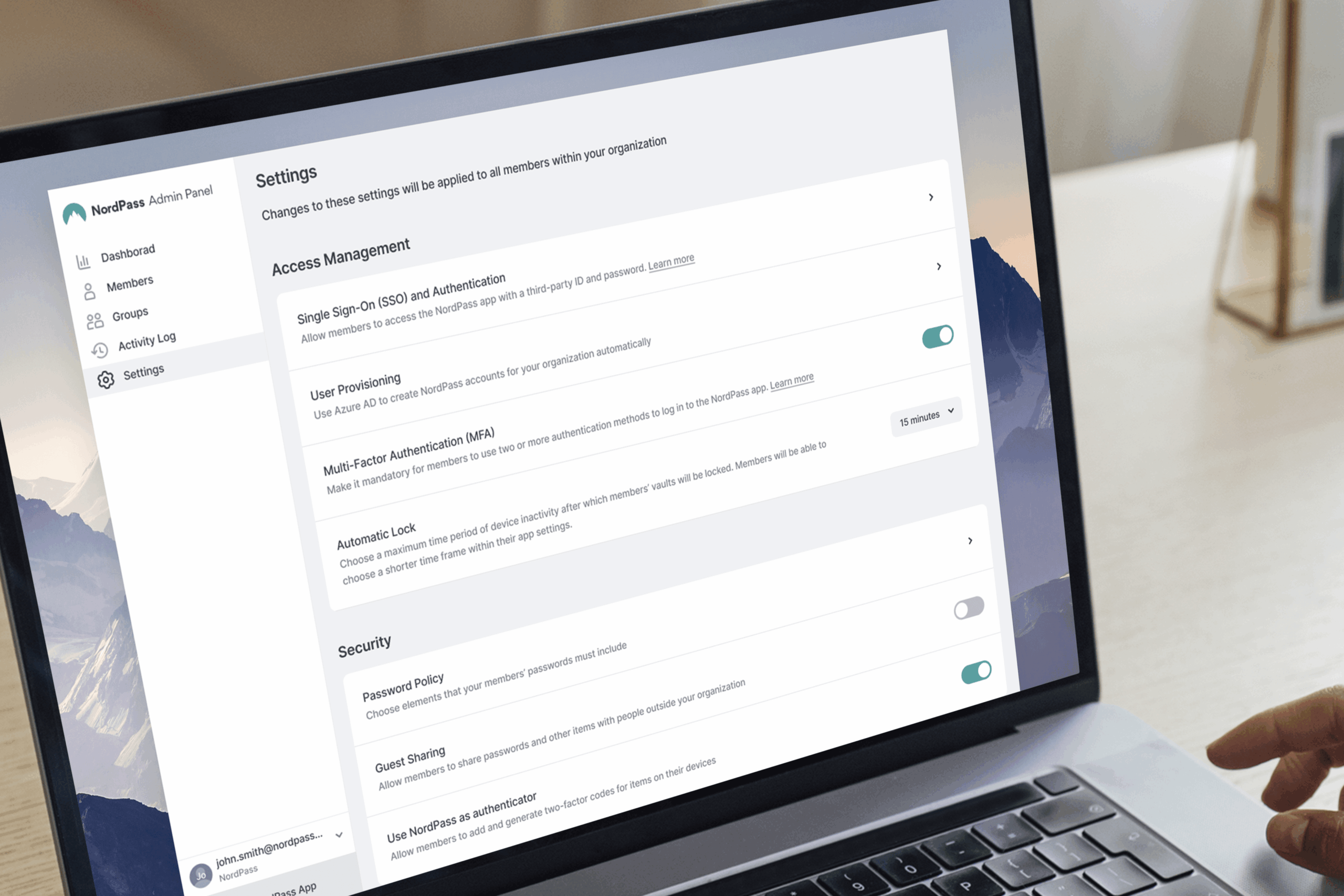 NordPass Business Software