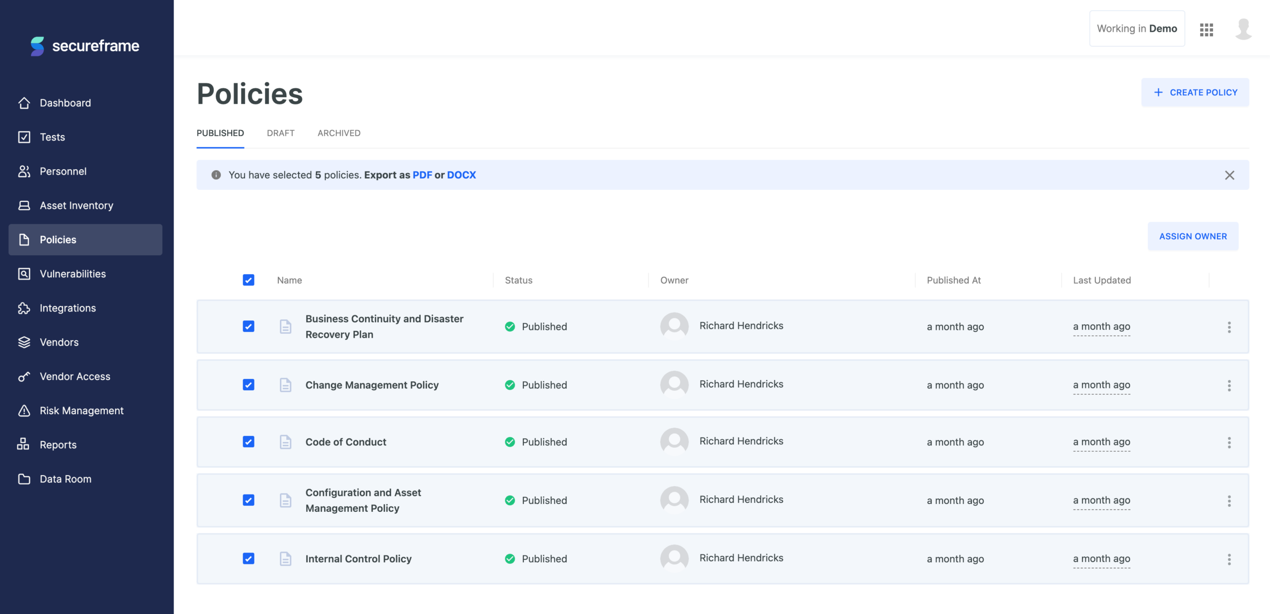 Secureframe Software