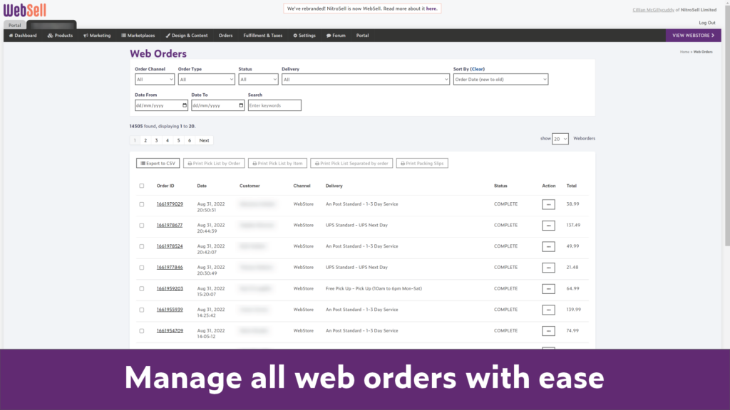 WebSell
