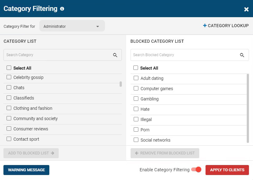 BrowseControl Software