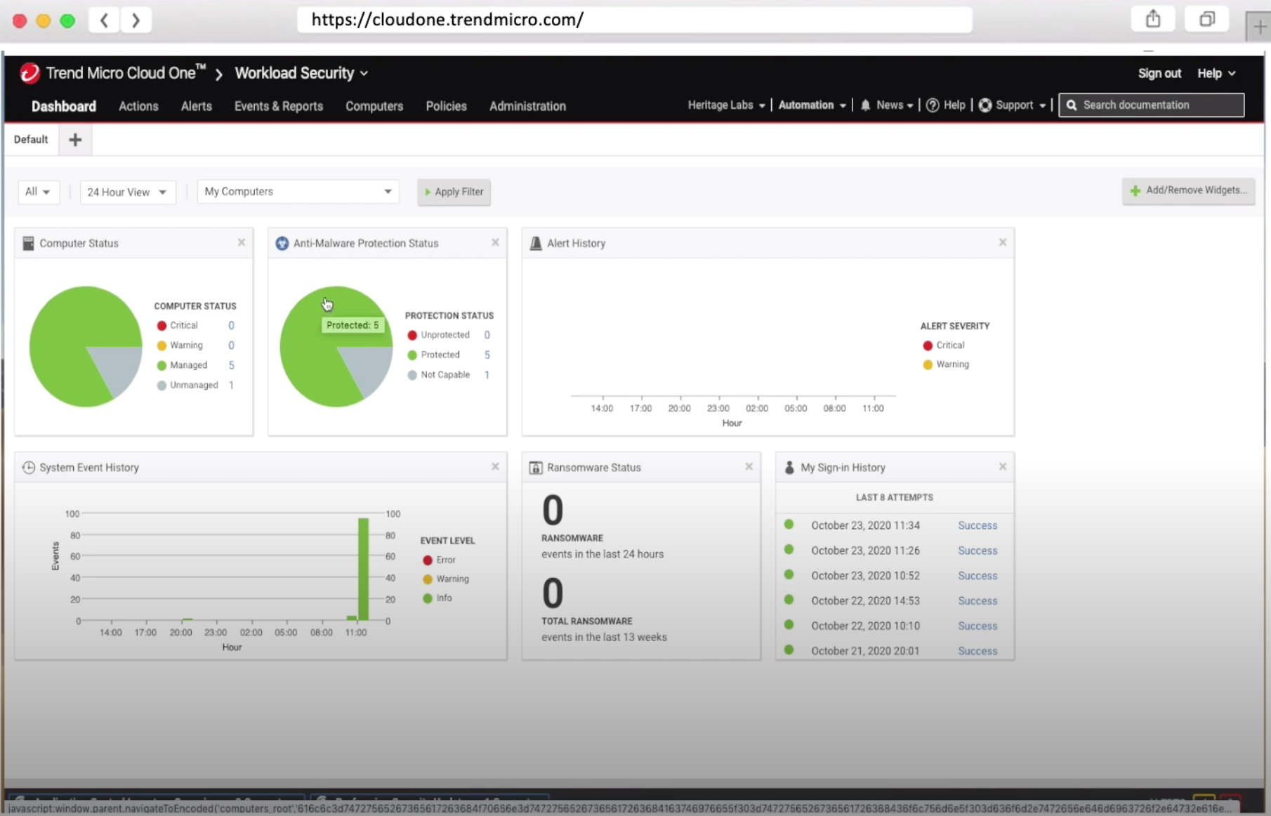 Trend Micro Cloud One Software
