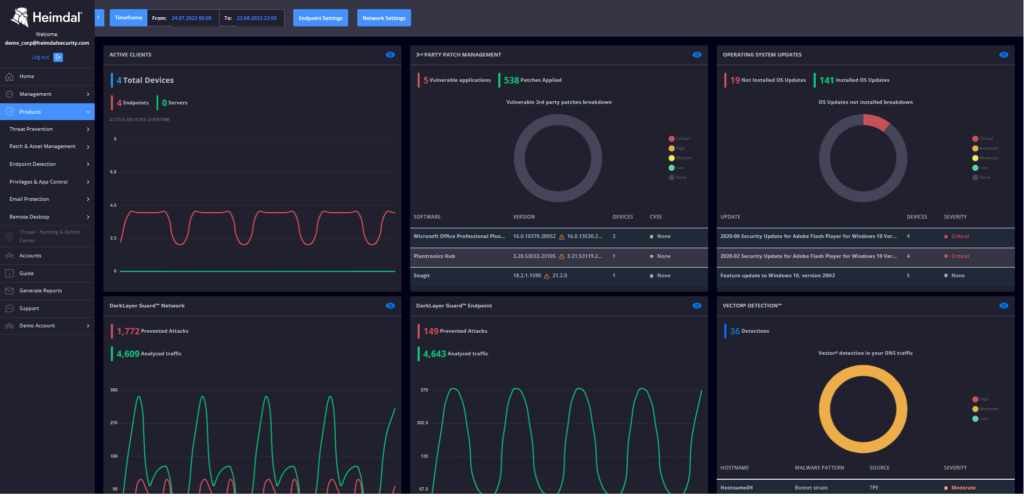 Heimdal Endpoint Detection and Response (EDR)