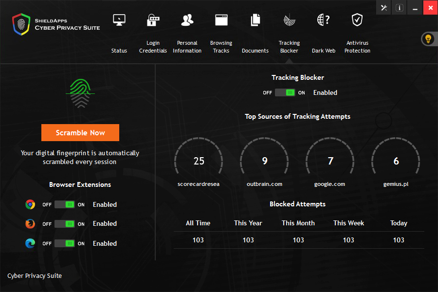 Cyber Privacy Suite Software