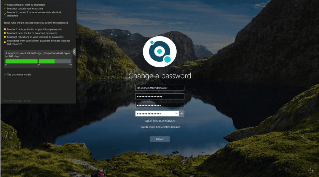 Specops Password Policy Software