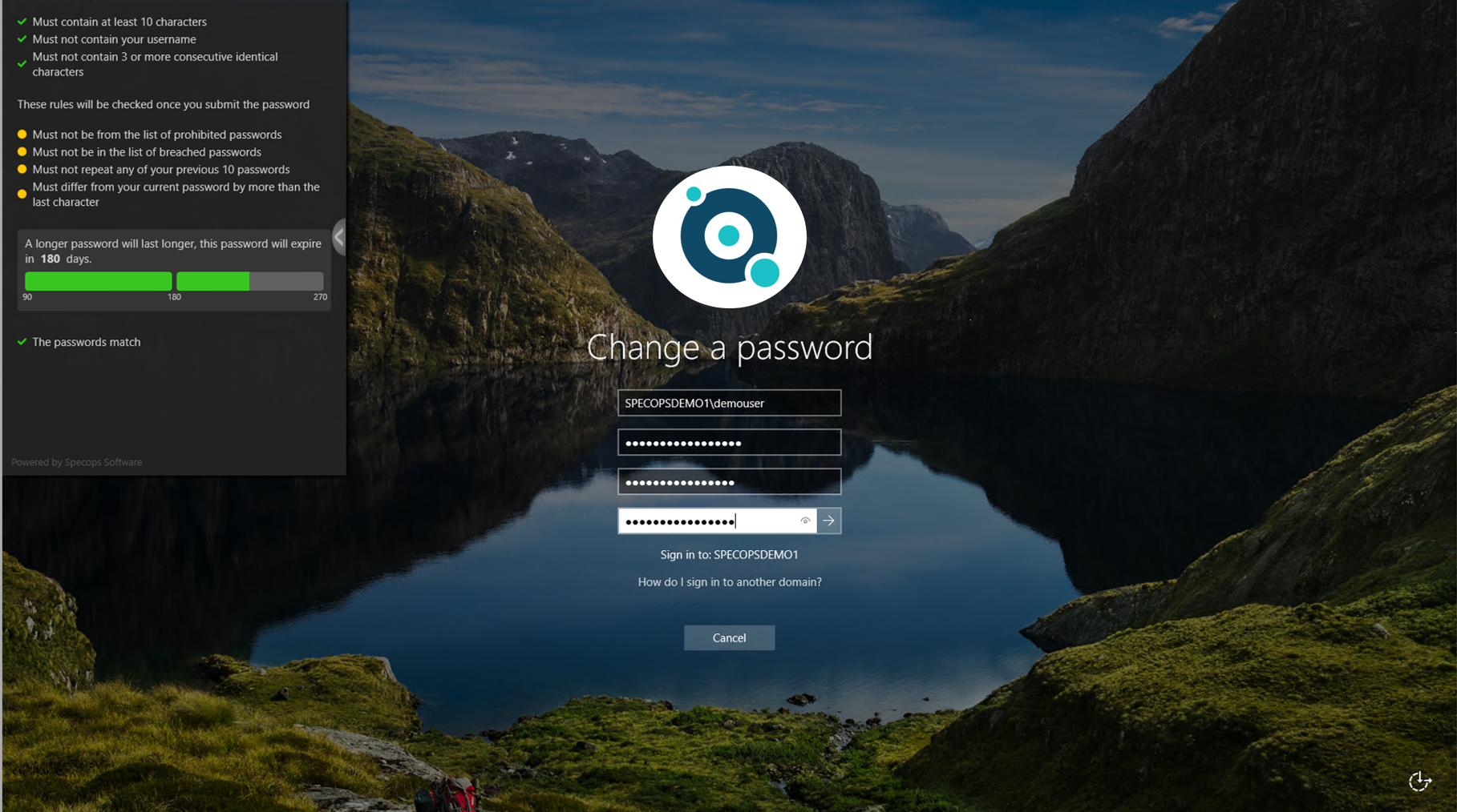 Specops Password Policy Software