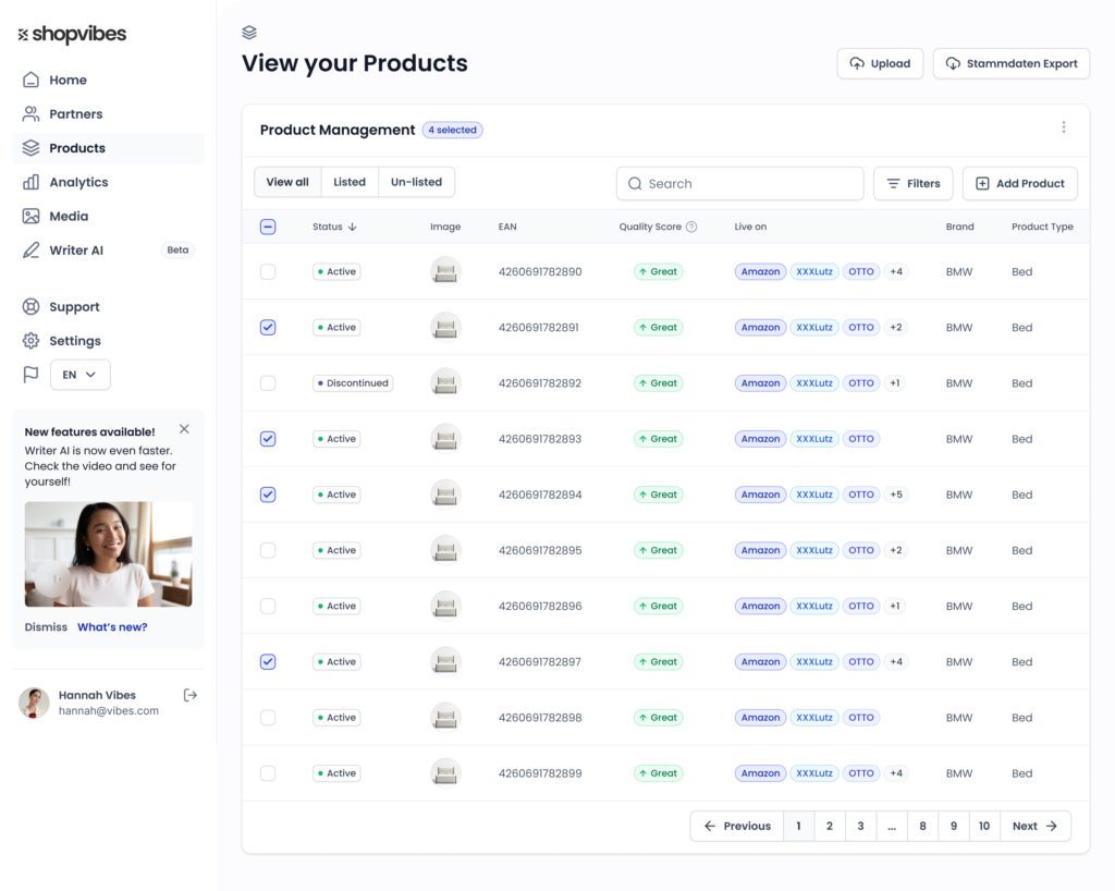Shopvibes Software