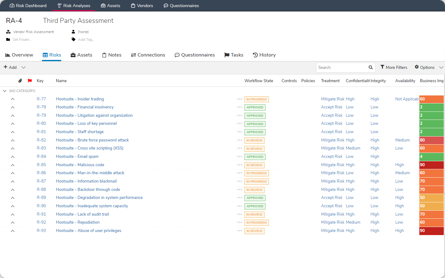 StandardFusion Software
