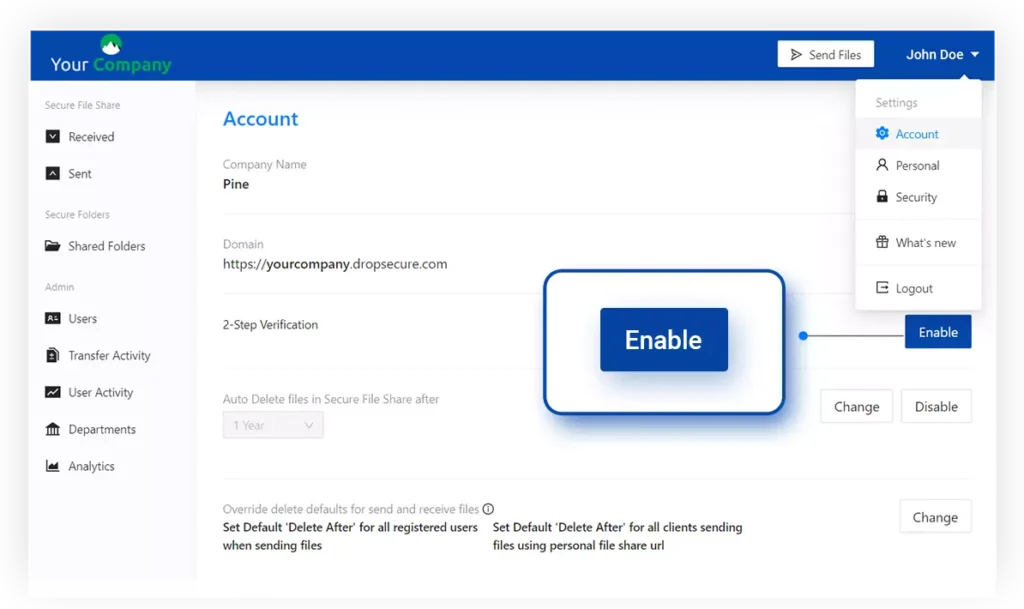 DropSecure