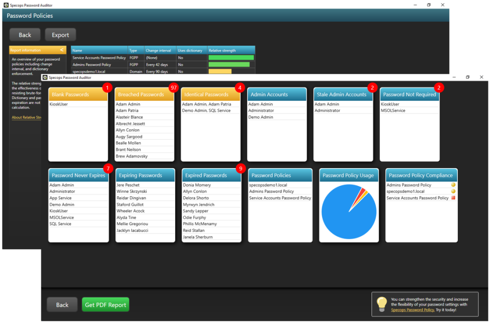 Specops Password Auditor Software