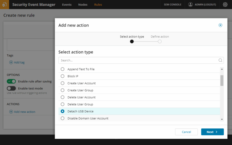 Security Event Manager Software