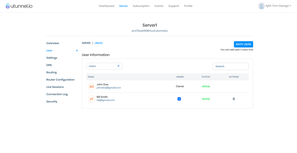 UTunnel VPN Software
