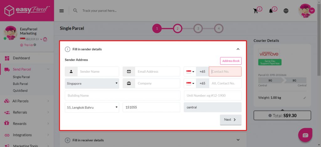 Easyparcel