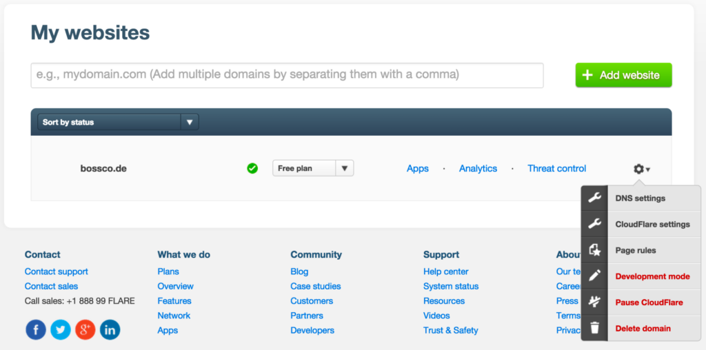 Cloudflare Software
