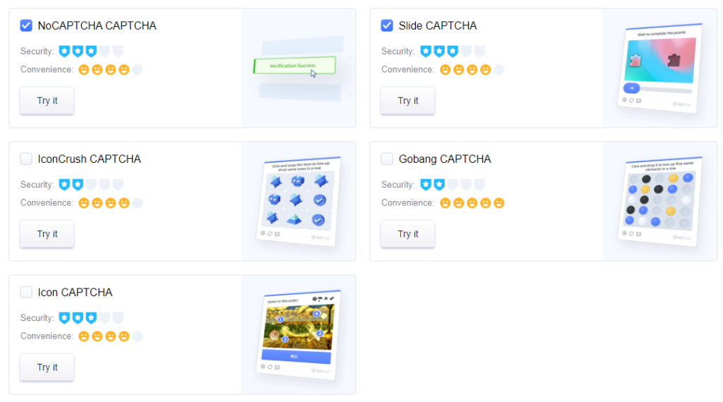 GeeTest CAPTCHA Software