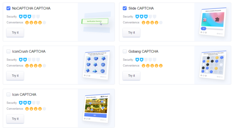GeeTest CAPTCHA Software