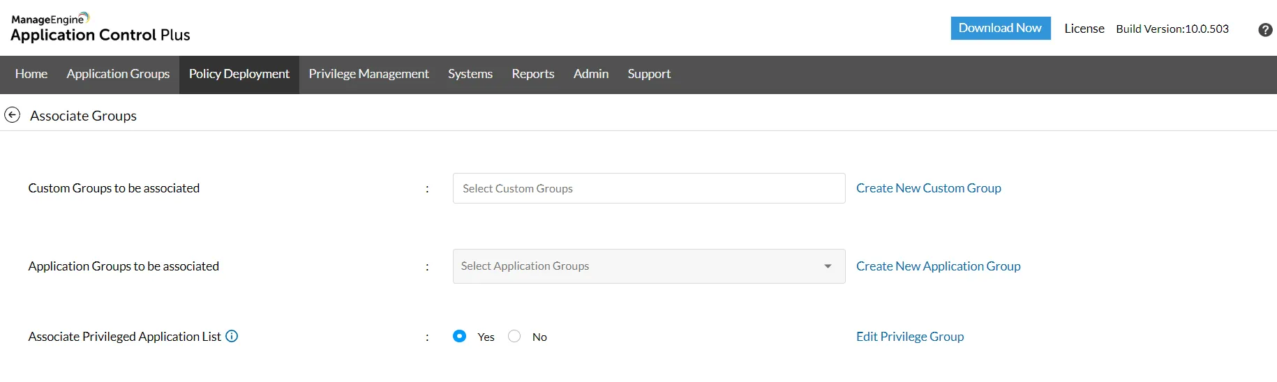 ManageEngine Application Control Plus Software