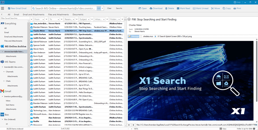 X1 Search