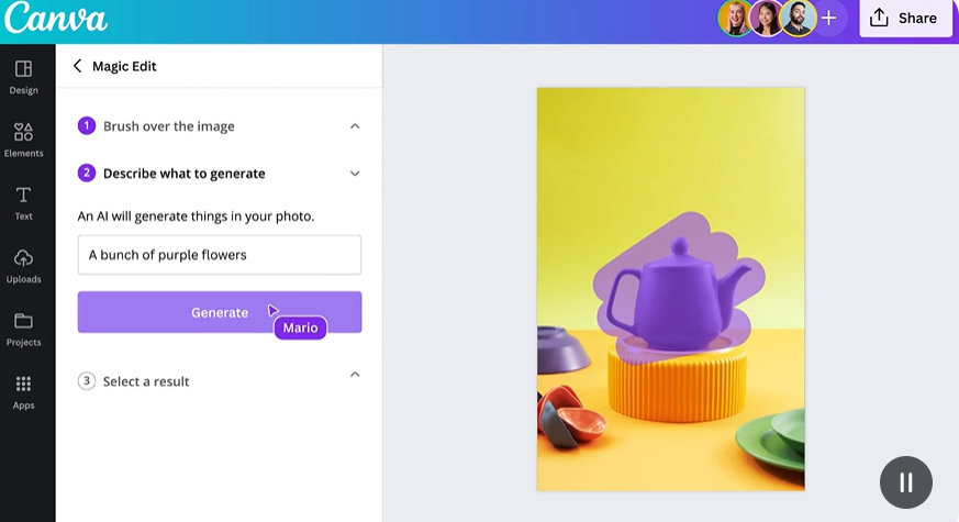 Canva AI Photo Edito