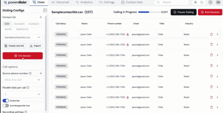 PowerDialer