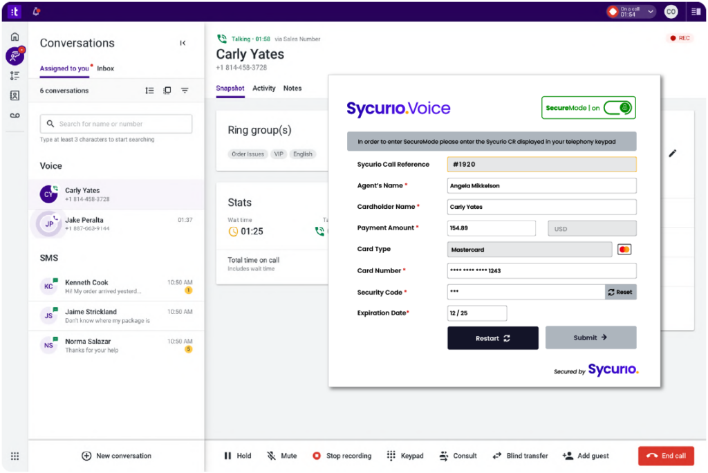 Sycurio.Voice