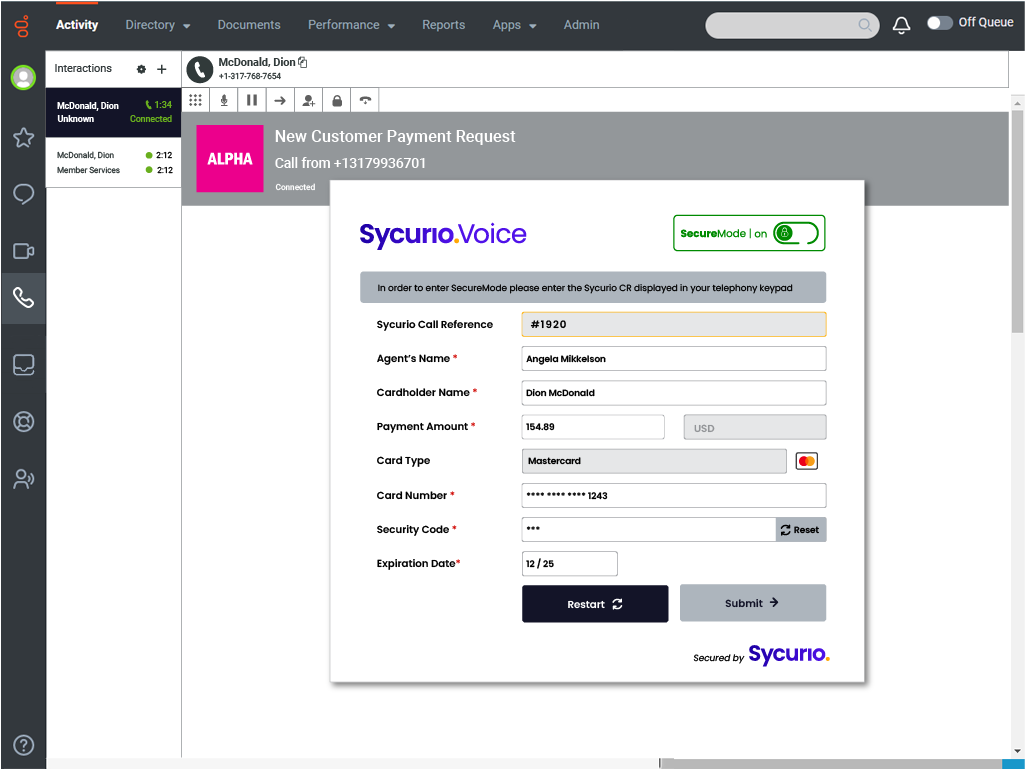 Sycurio.Voice