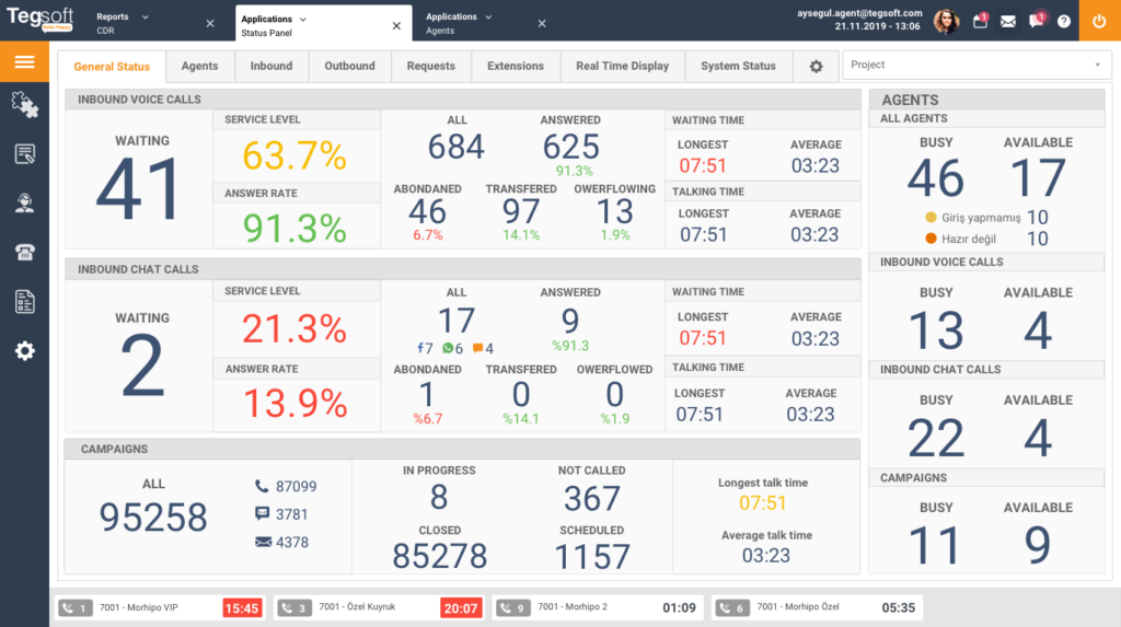 Tegsoft Contact Center
