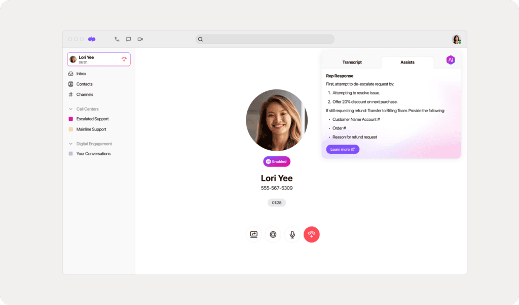 Dialpad AI Contact Center